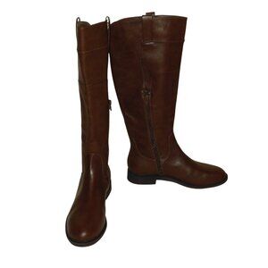 Frye And Co. Giovanna Flat Heel Riding Boots Size 8.5M Like New!